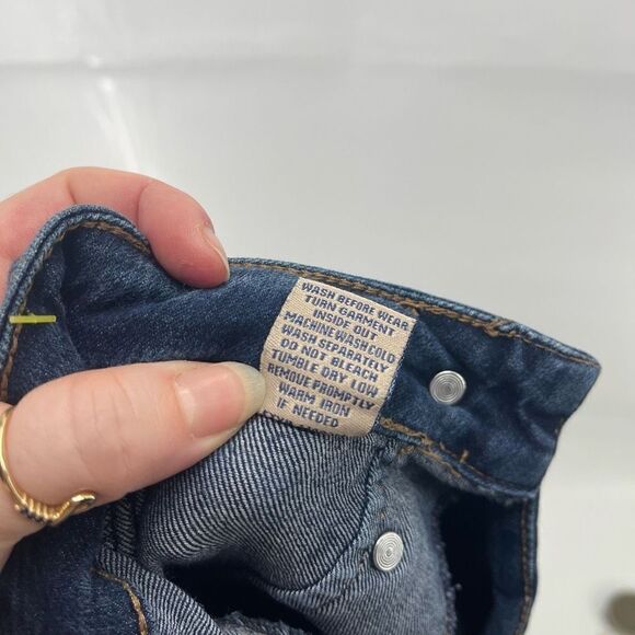 Blue Spice Women's sailor High Waist Slim Fit Skinny Jeans 7 8 - Picture 10 of 10